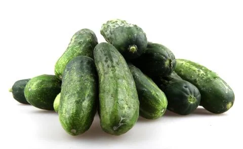 Fresh cucumbers Stock Photos