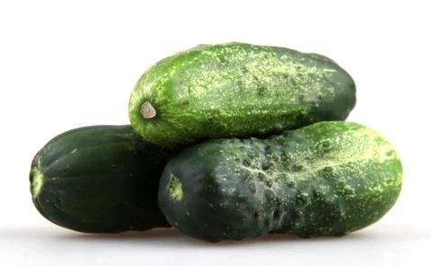 Fresh cucumbers Stock Photos