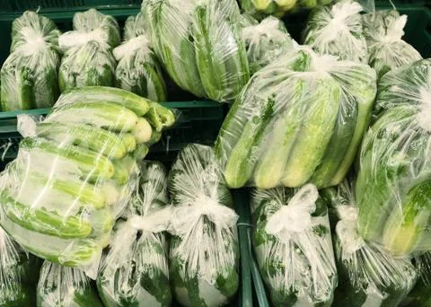 Fresh cucumbers Stock Photos