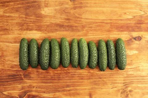 Fresh cucumbers Stock Photos