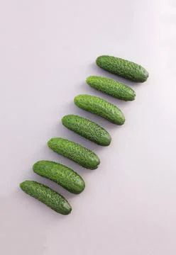 Fresh cucumbers Stock Photos
