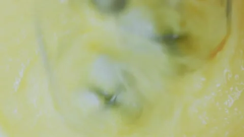 Fresh culinary sequence of adding vanilla to the cookie base Stock Footage 342154233