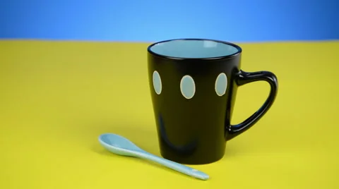 Fresh Cup Coffee Stock Footage 53421703