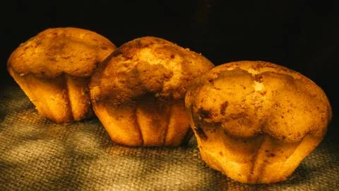 Fresh cupcake. Foto stock