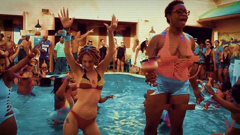 Fresh Dance Party After Effects stock