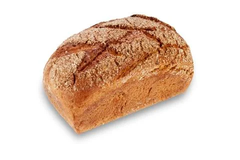 Fresh dark bread with  seeds Stock Photos