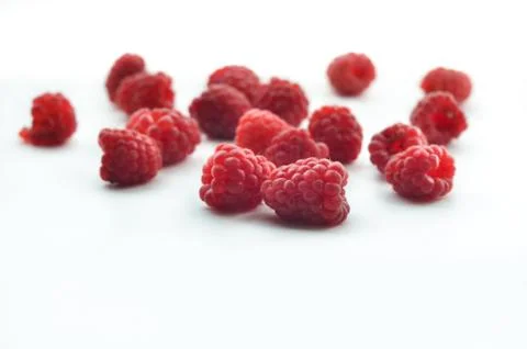 Fresh delicious raspberry Stock Photos
