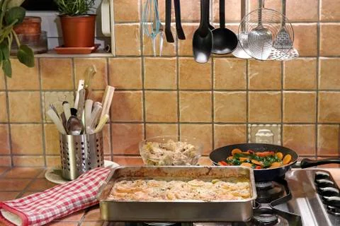 Fresh dinner Stock Photos