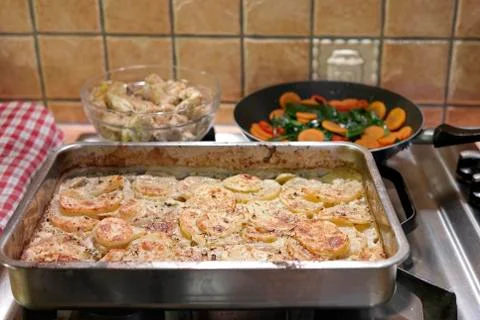 Fresh dinner Stock Photos