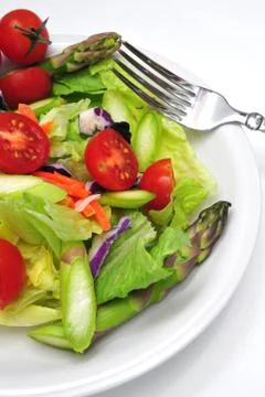 Fresh dinner salad Stock Photos