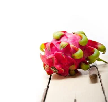 Fresh dragon fruit Stock Photos