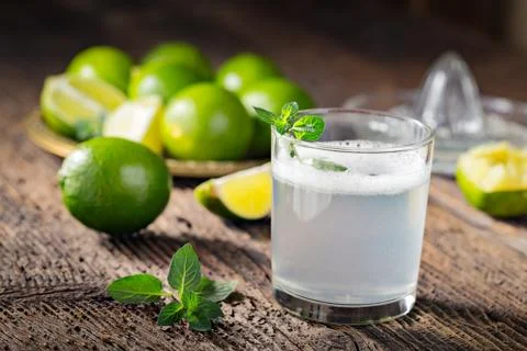 Fresh drink. Foto stock