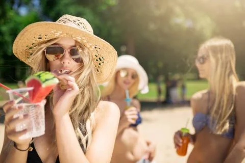 Fresh drink for summer Stock Photos