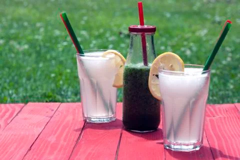 Fresh drinks Foto stock