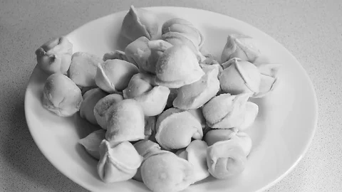 Fresh dumplings prepared Stock Footage 78566462