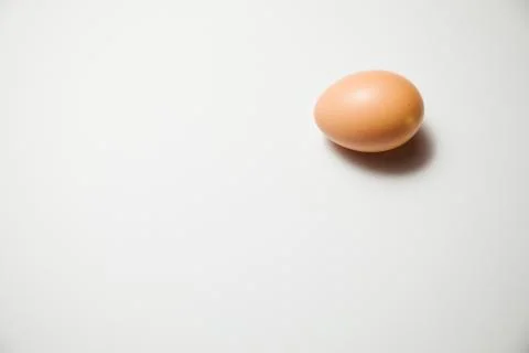 Fresh Easter egg on a white background. happy Easter Stock Photos