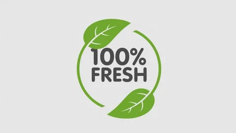 Fresh Eco Leaf Icon Animation Stock Footage 318950485