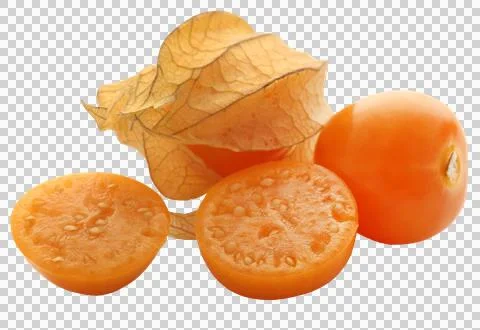 Fresh edible physalis Stock Photos