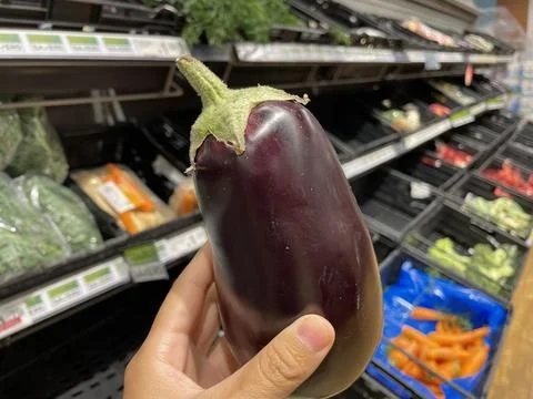 Fresh eggplant 스톡 사진