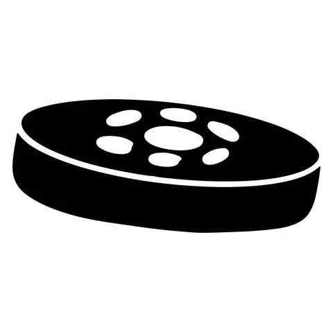 Fresh eggplant. A slice of eggplant. Vegetable ingredient for the kitchen. Stock Illustration