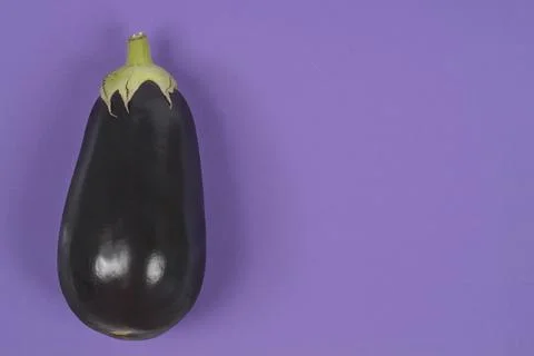Fresh eggplants Stock Photos