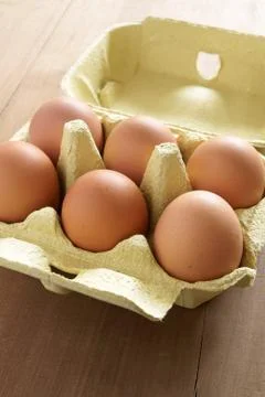 Fresh eggs Stock Photos