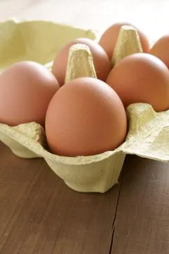 Fresh eggs Stock Photos