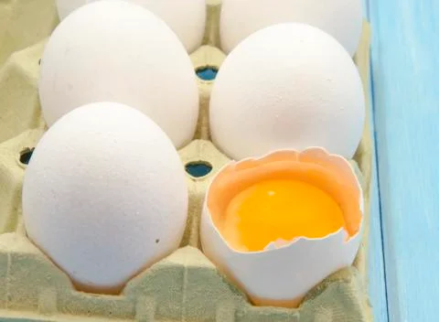 Fresh eggs Stock Photos