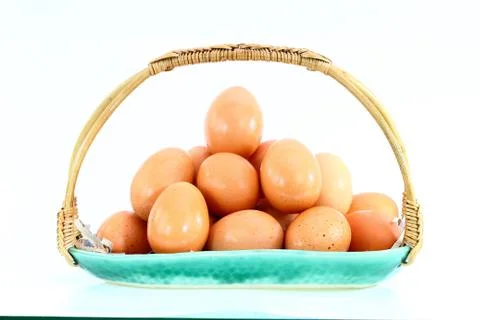 Fresh eggs Stock Photos
