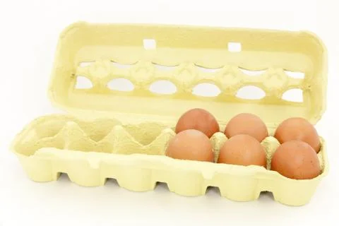 Fresh eggs Stock Photos