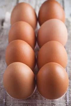 Fresh eggs Stock Photos