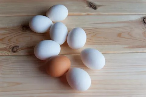 Fresh eggs Stock Photos
