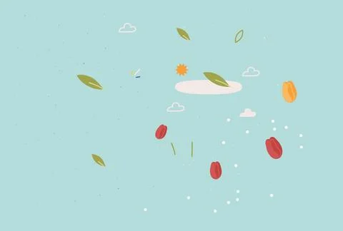 Fresh Extend Concept Illustration Stock Illustration