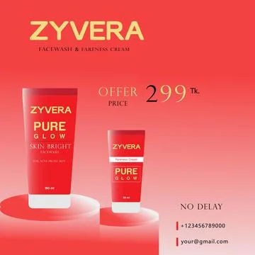 Fresh Face Boost Stock Illustration