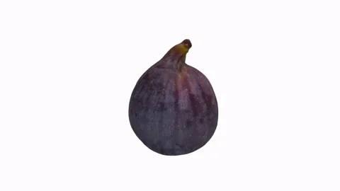 Fresh fig 3D rendering showcasing detailed texture and color Stock-Footage 303859656