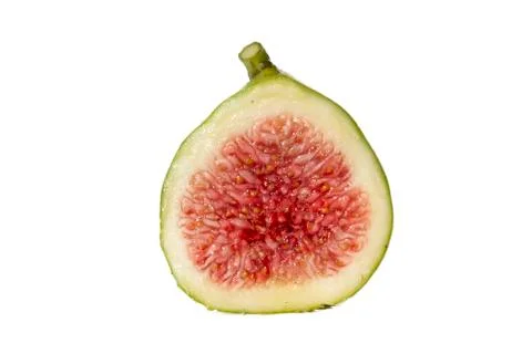 Fresh fig, isolated Stock Photos