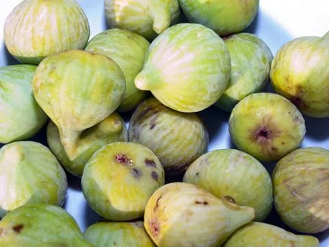 Fresh figs close up Stock Photos