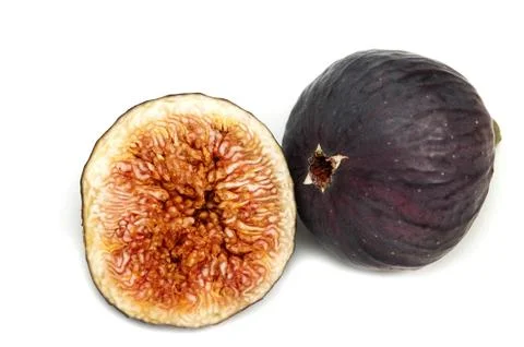 Fresh figs isolated Stock Photos