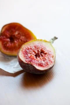 Fresh figs Foto stock
