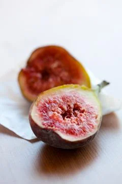 Fresh figs Foto stock