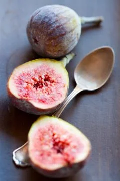 Fresh figs Foto stock