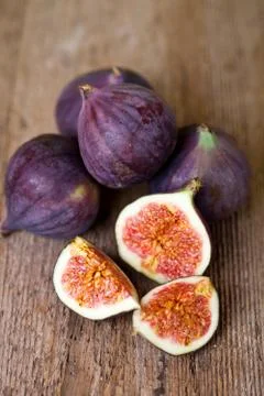 Fresh figs Foto stock
