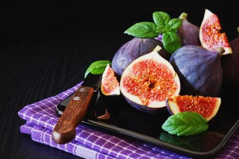 Fresh figs Stock Photos