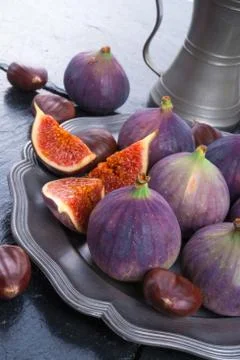 Fresh figs Stock Photos