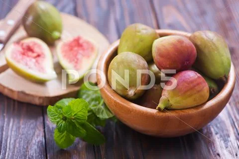 Fresh figs Stock Photos