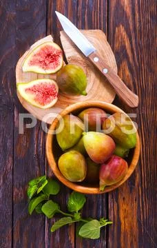 Fresh figs Stock Photos