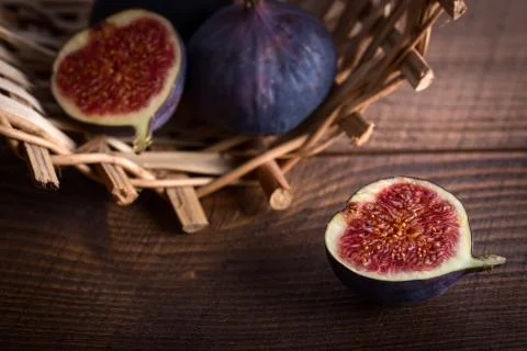 Fresh figs Stock Photos