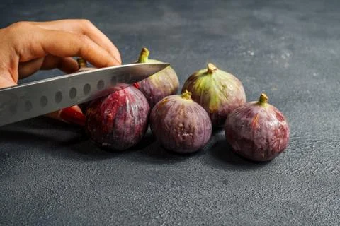 Fresh figs Foto stock