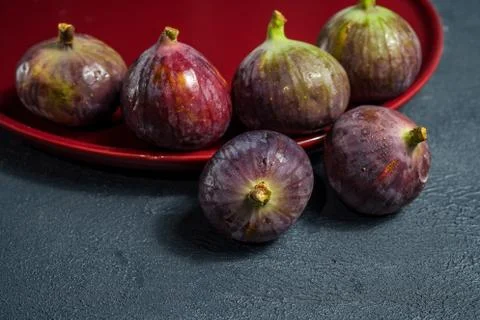 Fresh figs Foto stock