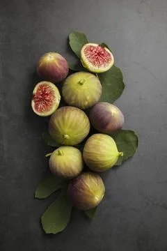 Fresh figs Foto stock